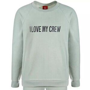 Family Pajamas Little & Big Kids Crew Love Printed Pajama Top,X-Large(14-16)